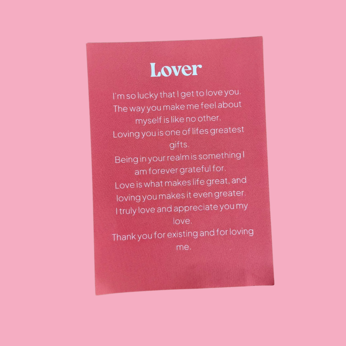 'Lover' Gift Box