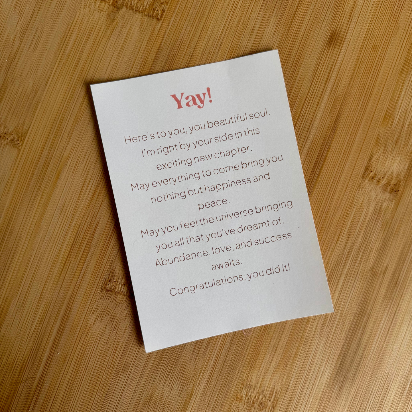 'Yay' Gift Box